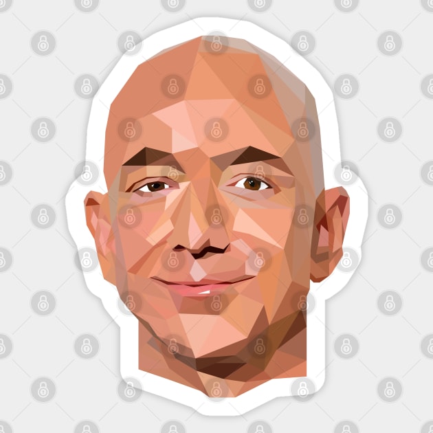 Jeff Bezos Sticker by throwback